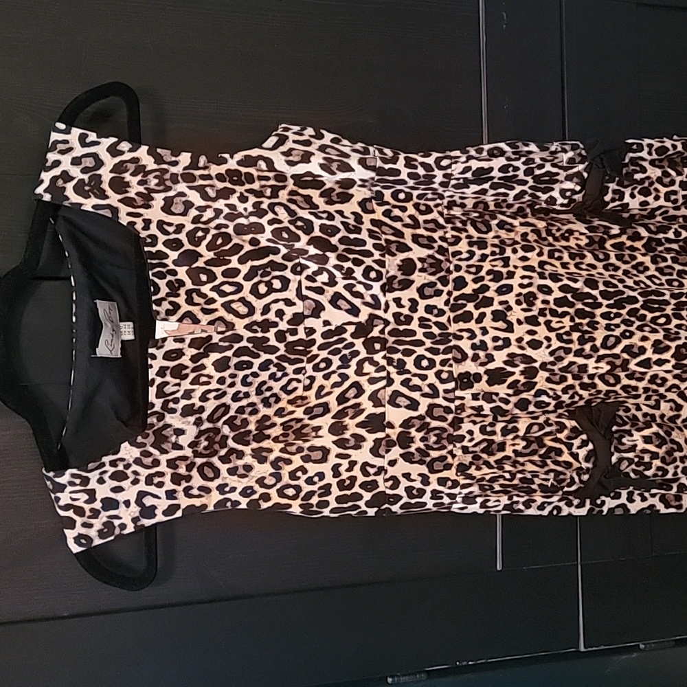 Lindy Bop Leopard Dress